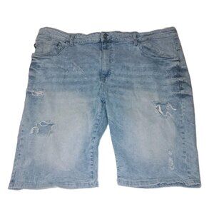 Southpole Shorts Men's Size 46 Blue Flex The Movement Distressed Jeans Shorts